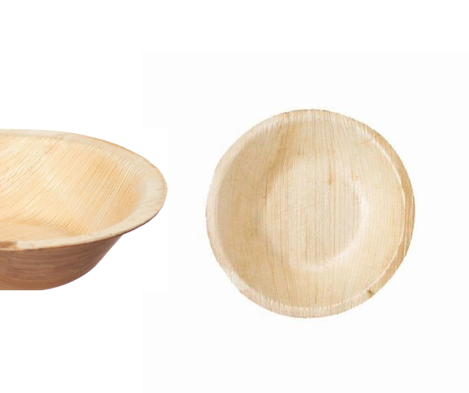 Eco Friendly Palm 6.5 Inches Round Bowl
