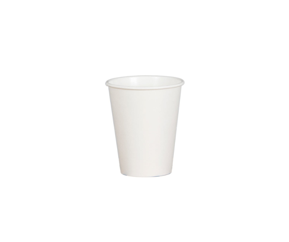 Eco-Friendly 8oz Single-Wall Hot Cups
