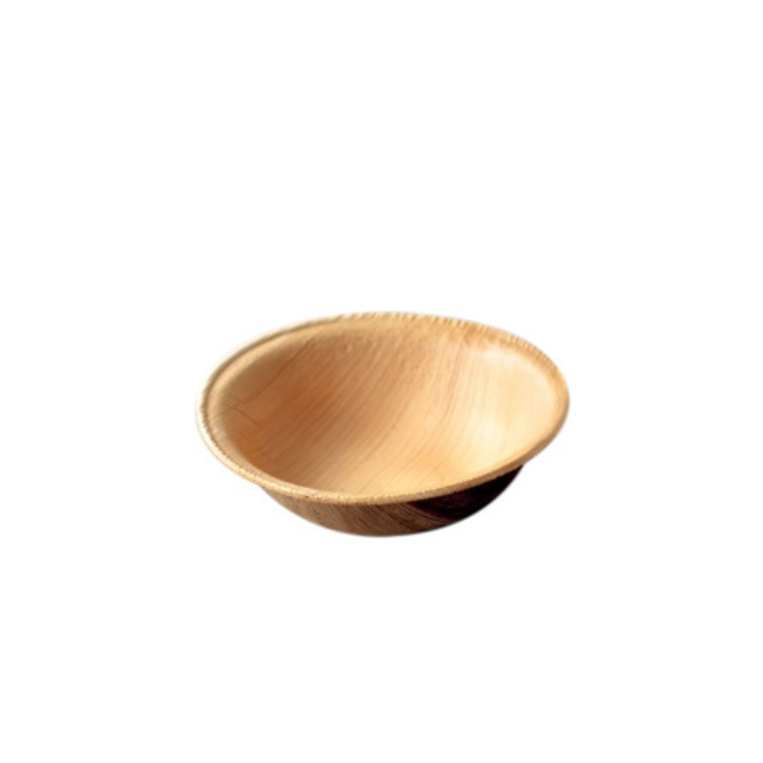 Eco Friendly Palm Leaf 4″Round Bowls