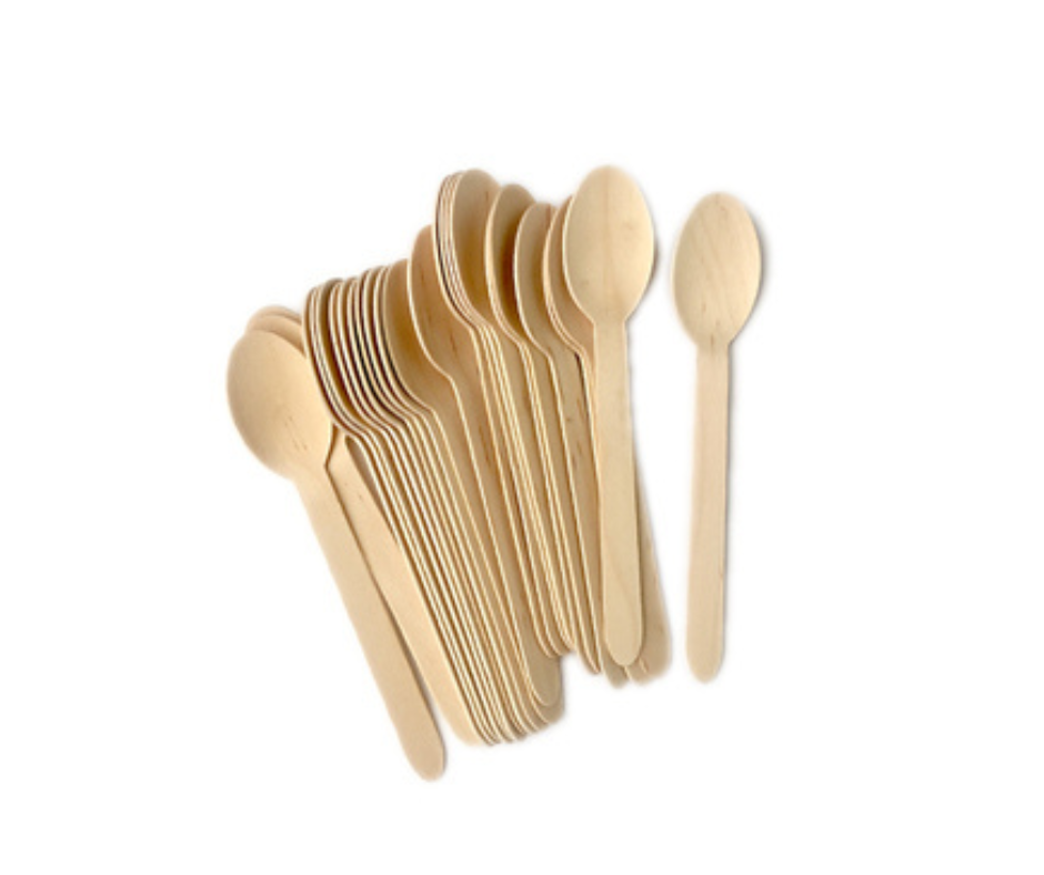Biodegradable Wooden Spoons