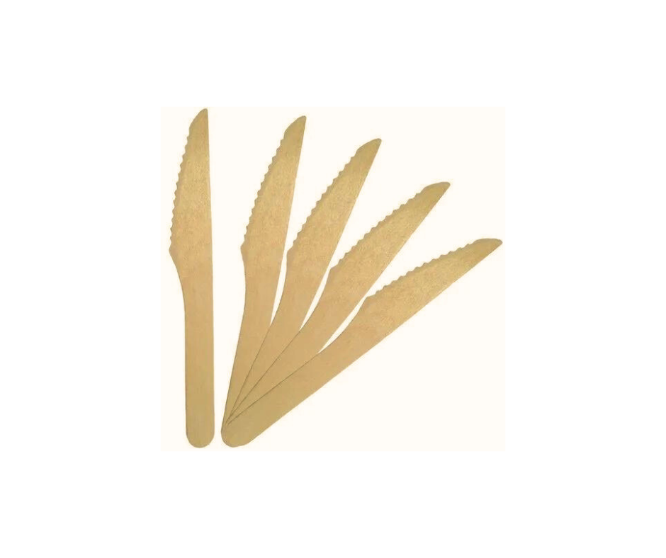 Biodegradable Wooden knives