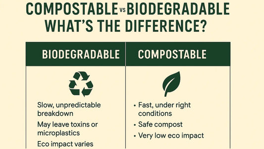 Compostable vs Biodegradable: What’s the Difference?