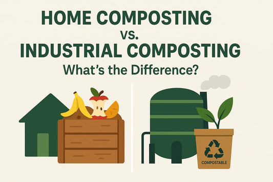 ♻️ Home Composting vs. Industrial Composting What's the Difference
