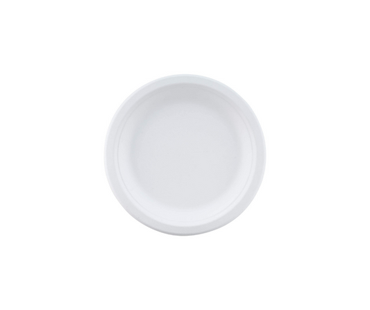 Eco friendly 10″ ROUND BAGASSE PLATE