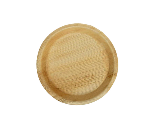 10" (25cm) Round Palm Leaf Plates (Deep)