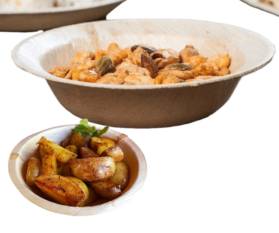 Eco Friendly Palm 6.5 Inches Round Bowl