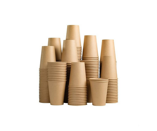 8OZ ECO SINGLE WALL KRAFT CUP (Pack of 50)