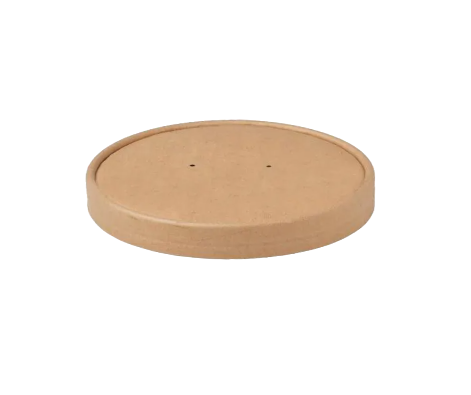 Kraft Round Bowls & Lids